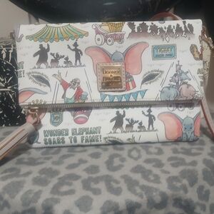 Dooney & Bourke White and Multicolor Women's Bag